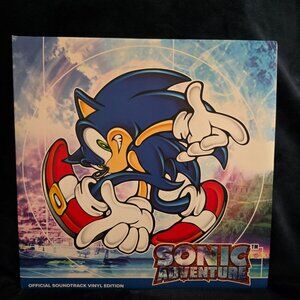Sonic Adventure Original Soundtrack x2LP Blue and White Vinyl